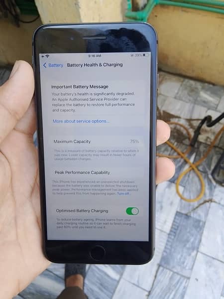 iPhone 8 Plus battery health 75 memory 64gb original panal and battery 1