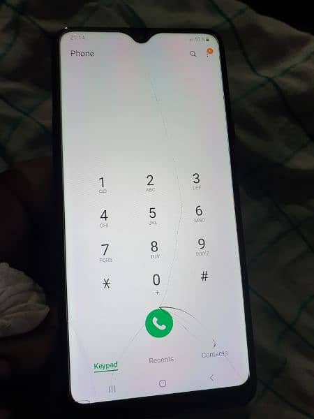 Samsung A20s 3/32 GB PTA Official Complaint touch Crack woking 100% 2