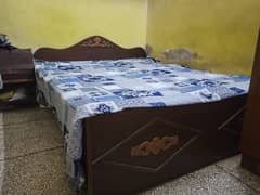 wooden bed old design