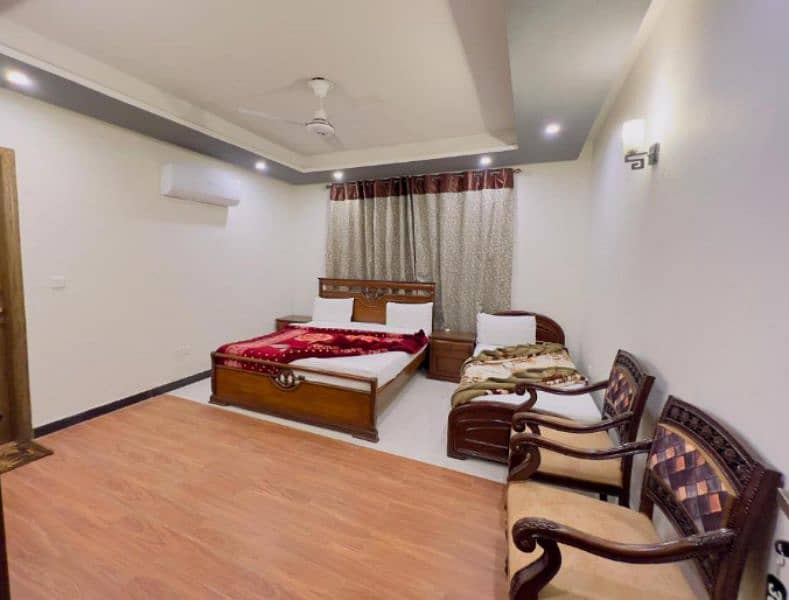 Full furnished flats for rent daily basis 1