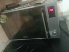 microwave oven  of I zone 36 letter.