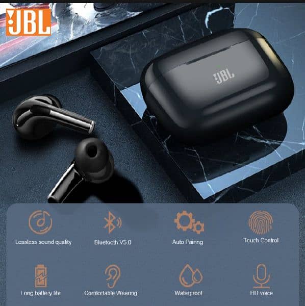 JBL 4th Generation Bluetooth Wireless Earbuds With Microphone earbuds 2