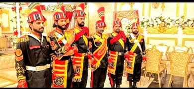 Fauji Band Party/Dhol for mendi & barat event/Pipe band/foji band baj