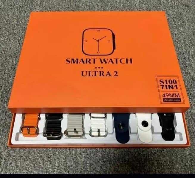 $100 Smart ultra watch 7 in 1 strap series 9 49mm Super Display 6