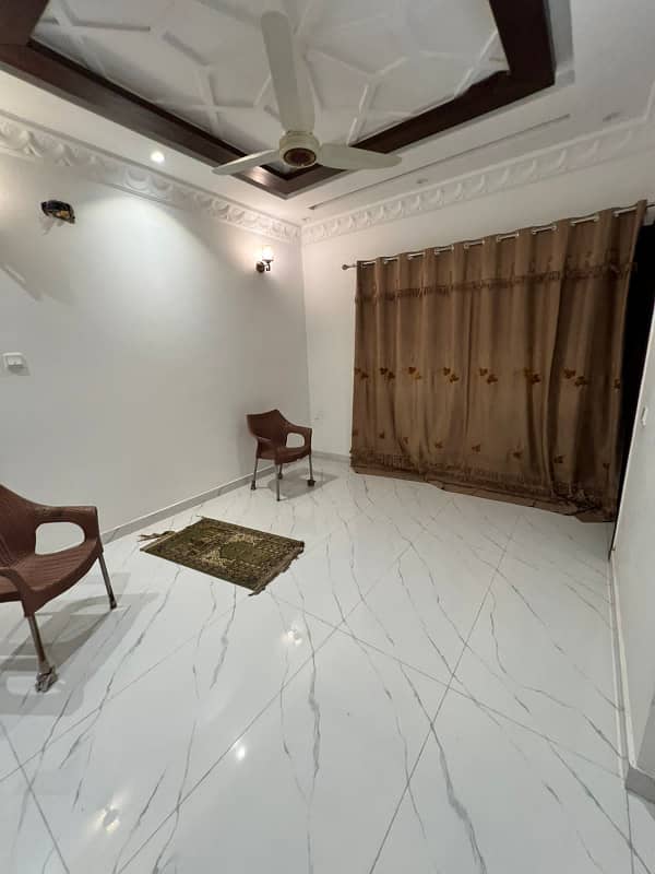 10 Marla Brand New Luxury Designer House Upper Portion For Rent Bahria Town Lahore Prime Location 17