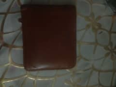 Hand stiched simple wallet.