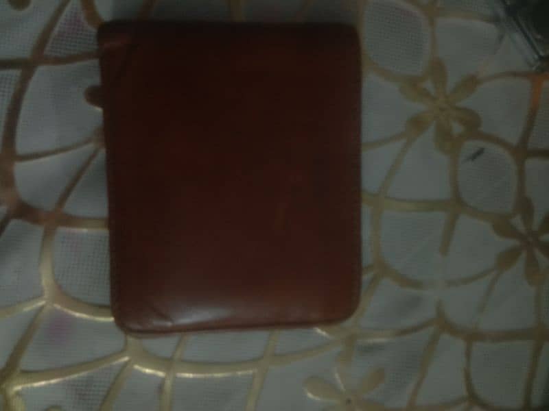 Hand stiched simple wallet. 0