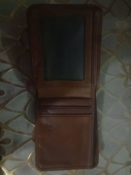 Hand stiched simple wallet. 1