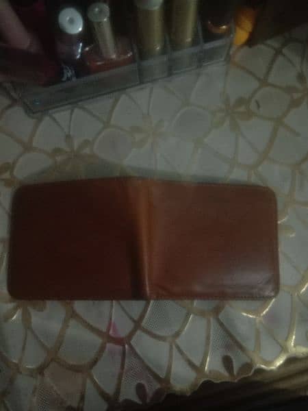 Hand stiched simple wallet. 2