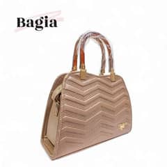 Fashion handbag For women's. Pure Leather texture.