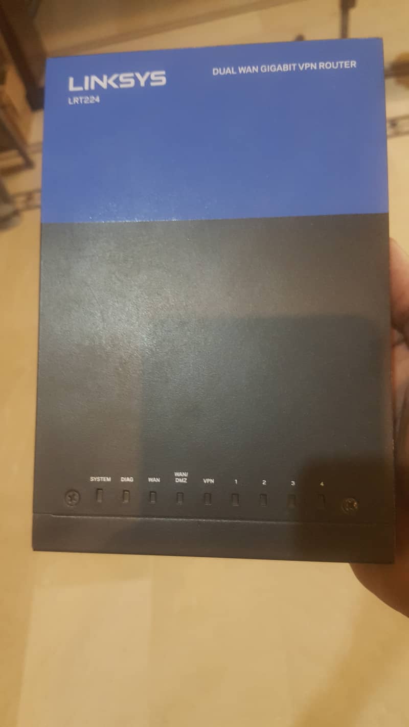 Linksys LRT224 Dual WAN Business Gigabit VPN Router 0