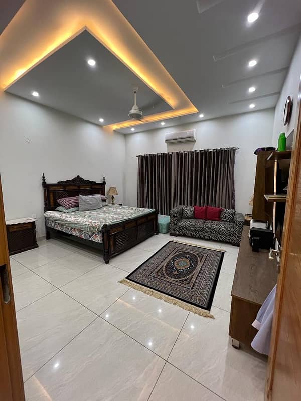 Luxurious Furnished 10 Marla Brand New Portion For Rent Bahria Town Lahore 15