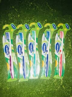 5 CORONA PlUS Toothbrushes (Dubai Imported)