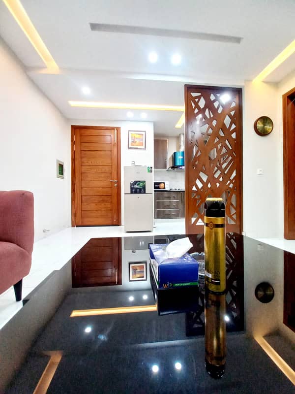 Luxury Furnished One Bedroom Apartment For Rent Bahria Town Lahore Prime Location 7