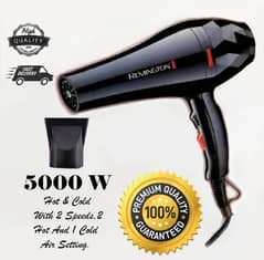 professional hair dryer - for unisex  black - (FREE DILIVERY)