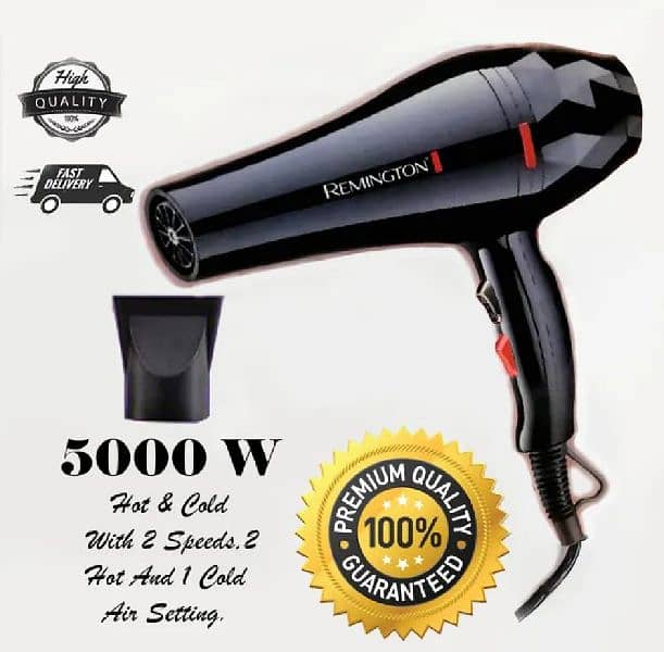 professional hair dryer - for unisex  black - (FREE DILIVERY) 0