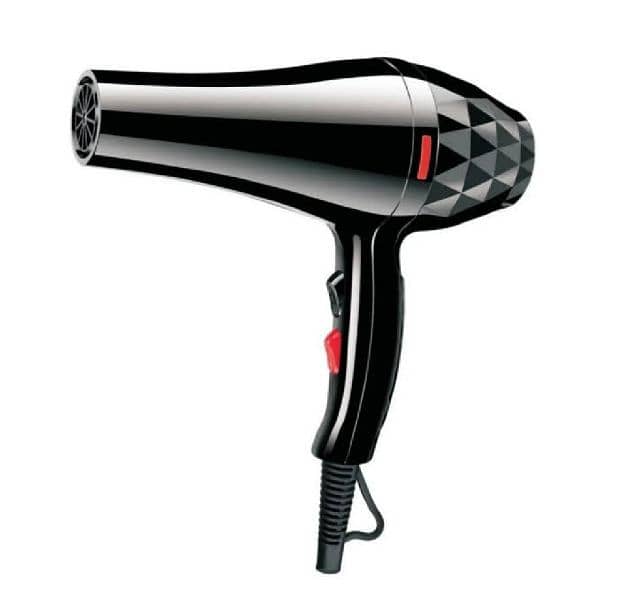 professional hair dryer - for unisex  black - (FREE DILIVERY) 1