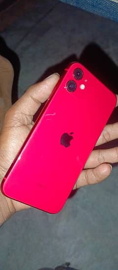 iphone 11 for sale 10/10 condition water pack 4 month Jv sim working