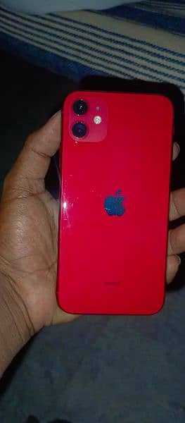 iphone 11 for sale 10/10 condition water pack 4 month Jv sim working 1