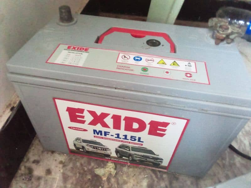 Exide Dry batteries good condition 2