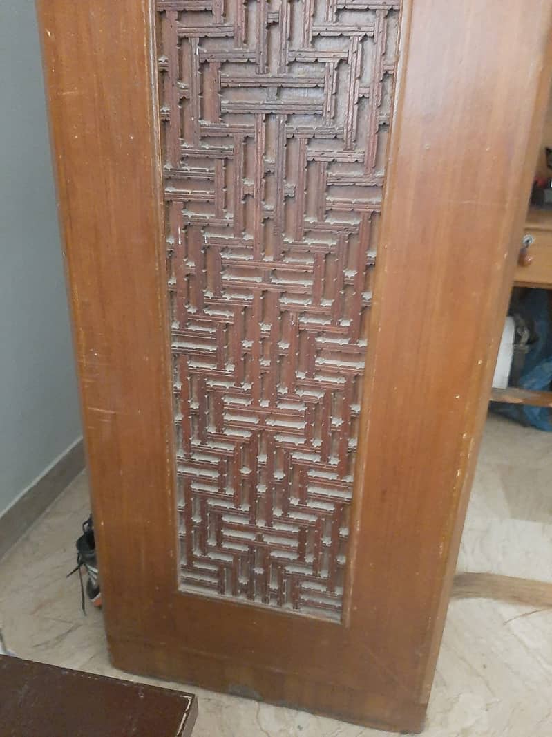 Huge book case - solid wood, good condition 1