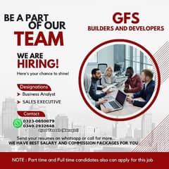 GFS job Hiring