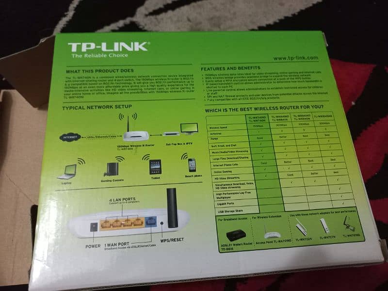 TP LINK WIRELESS ROUTER 1