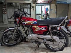 Honda cg125 2019 Karachi number cplc clear