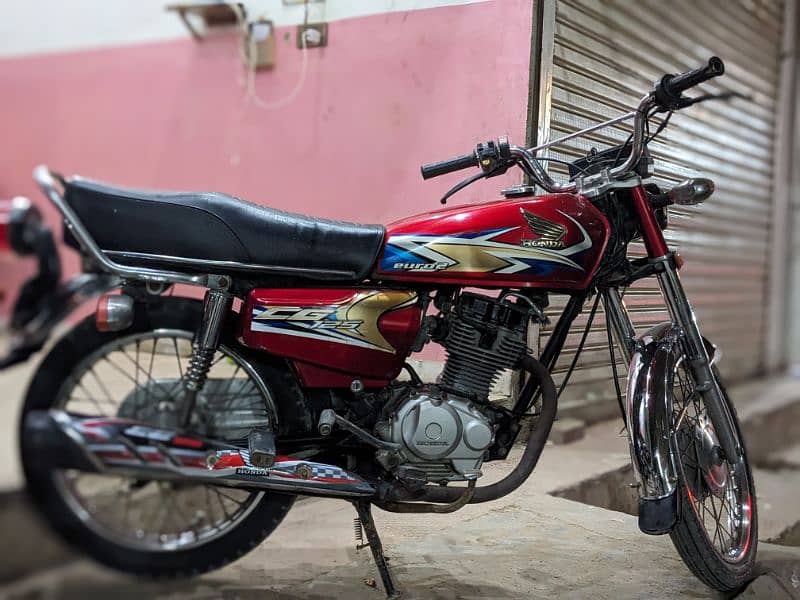 Honda cg125 2019 Karachi number cplc clear 1