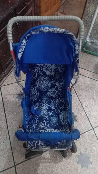 baby pram Blue 2