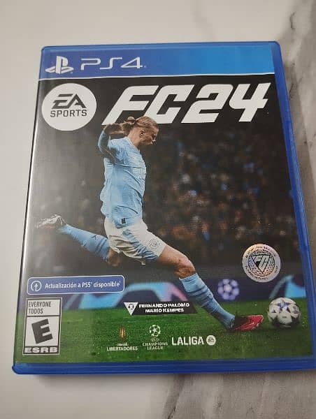 FC 24 game for PS4, 10/10 condition serious Buyer only contact 0