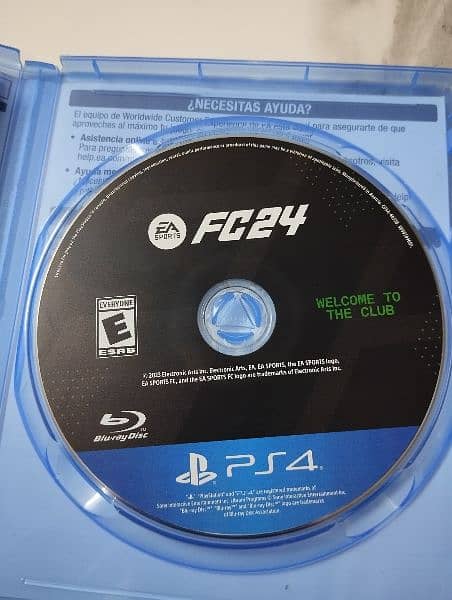 FC 24 game for PS4, 10/10 condition serious Buyer only contact 2