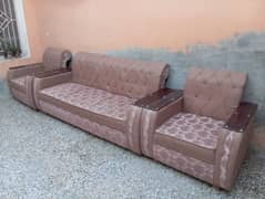 Five seater sofa set in good condition 0