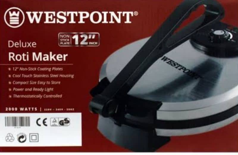 West Point roti maker  for sale 2