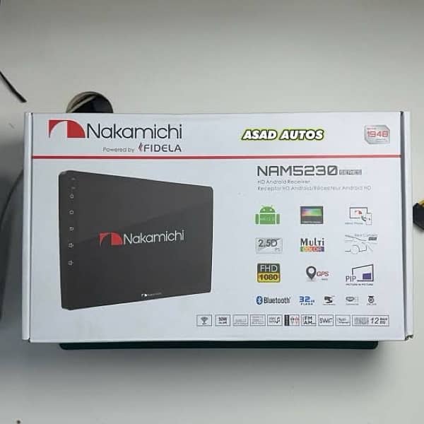 Nakamichi Android Panel Orignal 2+16gb Universal Fitting 0