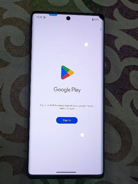 Google pixel 6pro New Condition 4 Months Sim Time 2