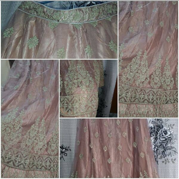 lehnga with stitched blouse 3