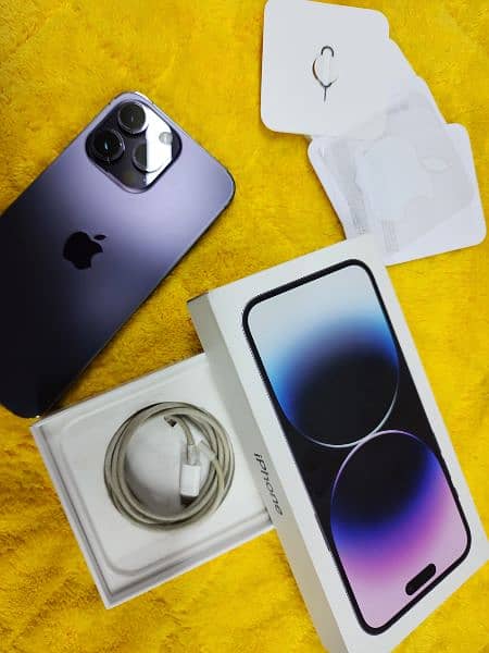 iPhone 14 pro max pta approved 256gb 6