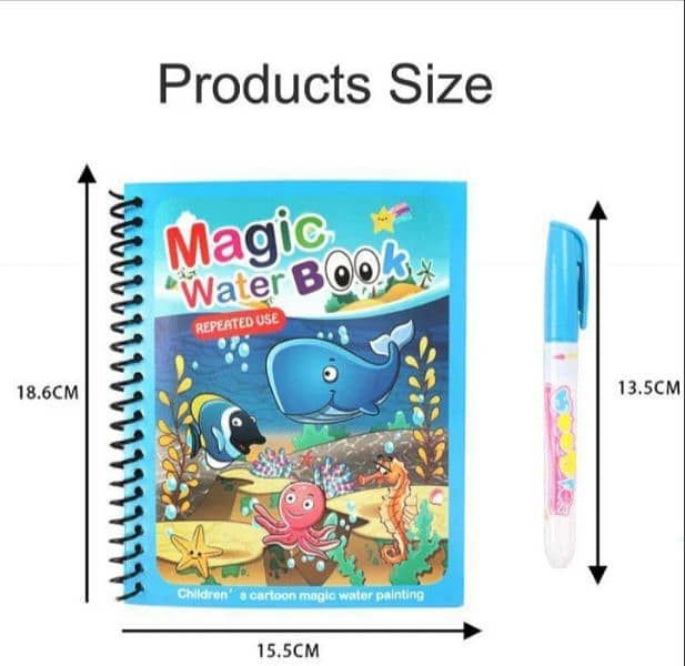 kids learning book with pen 1