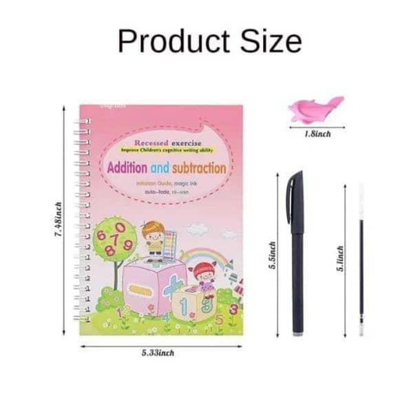 kids learning book with pen 2