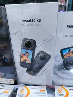 insta360 X3 box pack and Bundle Package Available