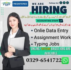 Online Typing job for fresh students