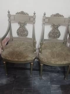 Two Wooden Chairs