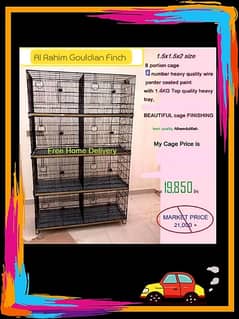 bird cages / cages for sale/cage/iron cage  Free Delivery 03184458164