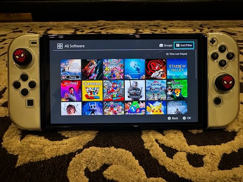 Nintendo switch oled jailbroken 1