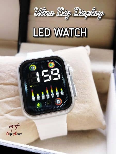 Unisex Quartz Display LED New Watch. Free Delivery 4