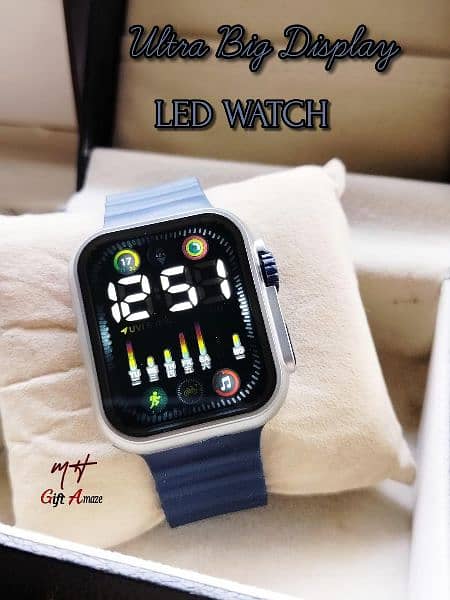 Unisex Quartz Display LED New Watch. Free Delivery 6