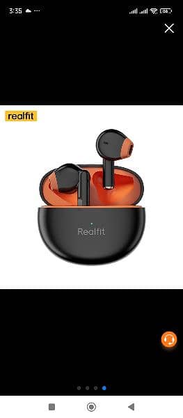 RealFit Wireless Earphones Brand New Box Pack 4