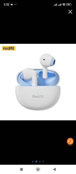 RealFit Wireless Earphones Brand New Box Pack 5