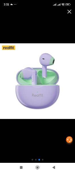 RealFit Wireless Earphones Brand New Box Pack 6